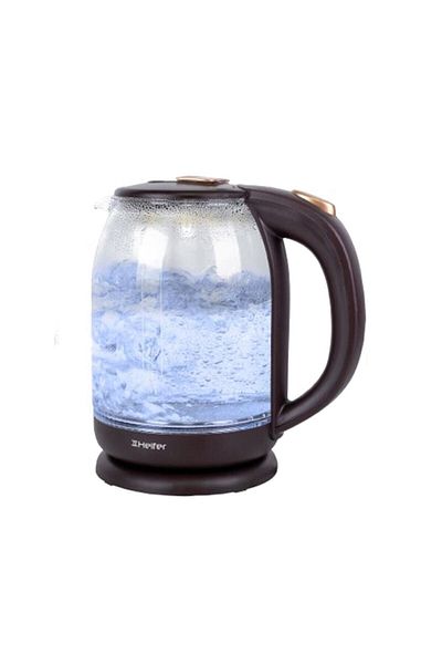 Heifer Color Changing Glass Kettle with LED Light