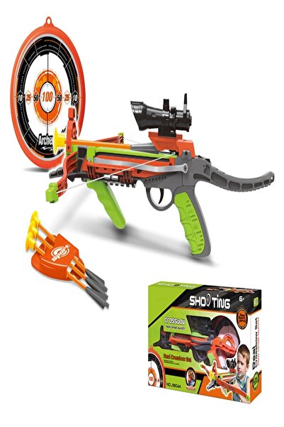 BabyLondy Oklu Silahlı Oyun Seti Lazer Işıklı Aktivite Oyunu