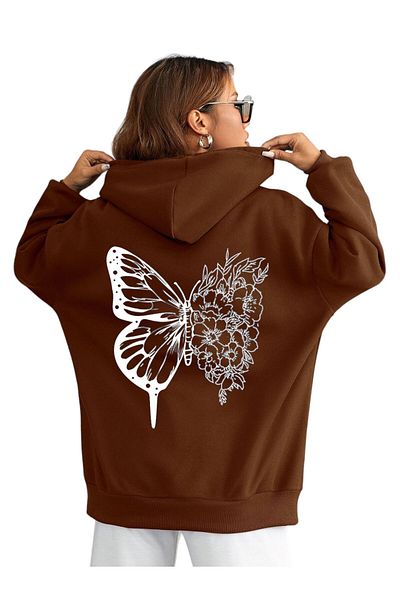 BENROMA Πεταλούδα στάμπα Oversize Sweat