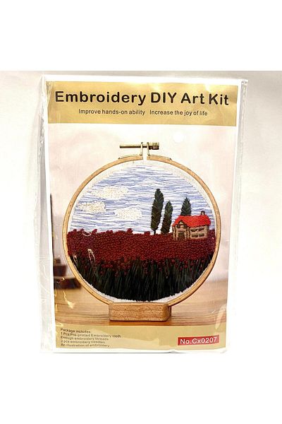 orhanucuzluk Σετ για αρχή κεντήματος Needlework CX0207 Forest House
