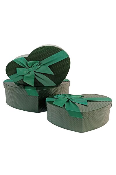 Genel Markalar Kalp Kutu 3 Lü Set