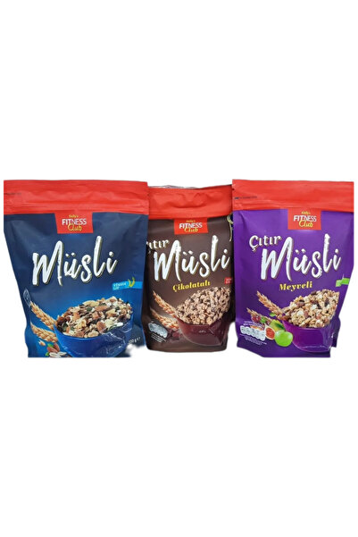 Kelly'S Müsli 200 Gr & Müsli Çikolatalı 275 Gr &ve Müsli Meyveli 275 Gr Fıtnes