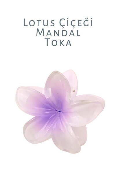 TETHOME LOTUS ÇİÇEĞİ MANDAL TOKA