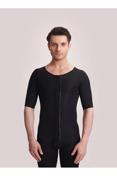 ERFECEN Men's Agraphed Sleeves Laptop Corset/502