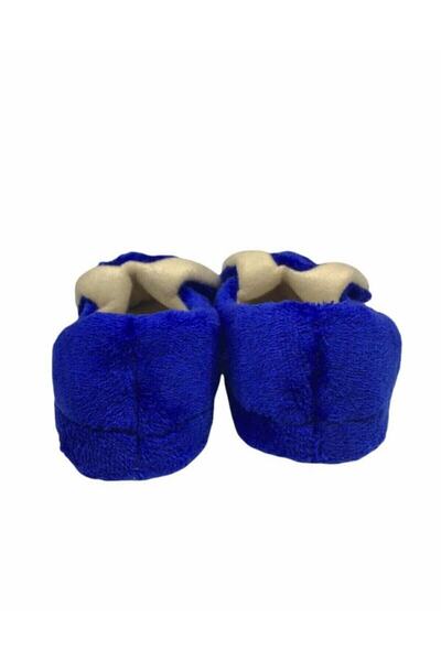 UCC Unisex Παιδικό Χειμερινό Σπίτι Αντιολισθητικό Μοντέλο Λούτρινες Παντόφλες με Φιγούρα Κουνελιού - Navy Blue