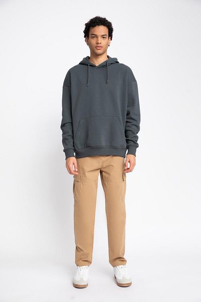 DeFacto Φούτερ με κουκούλα oversize
