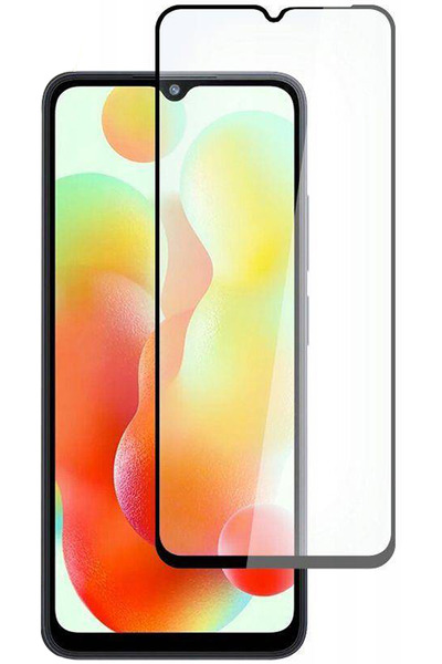 CEPSTOK Xiaomi Redmi 12C Kırılmaz Cam 5D Tam Kaplayan 9H Temperli Ekran Koruyucu