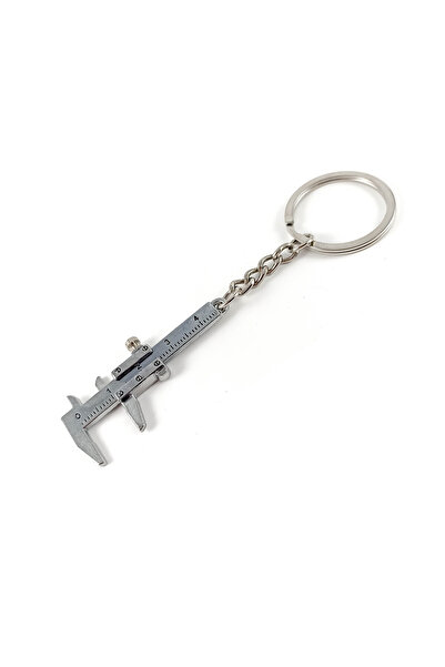 Selderesi Mini Metal Kumpas Anahtarlık Kayar Sürgülü Ve Sabitleyici Vidalı