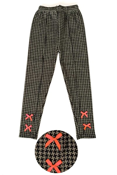 Elvinsa Χακί Καζάγιακ Με σχέδιο Χειμερινό Κοριτσίστικο Κολάν με Λεπτομέρεια Κ...