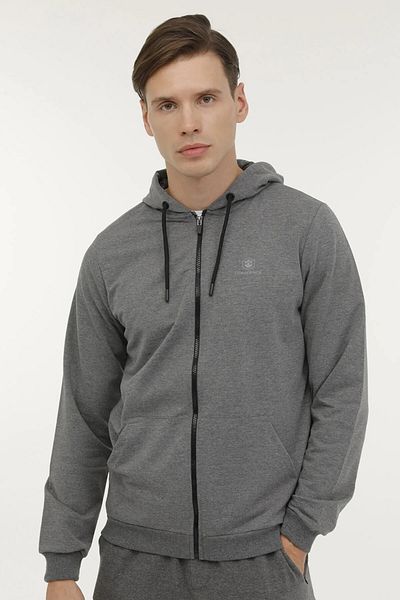 lumberjack Ανδρικές φόρμες Top SN72 Anthracite Melange 13W96SN72