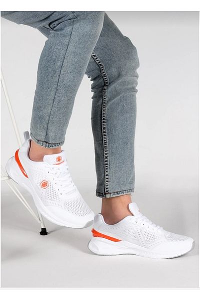 lumberjack MORGEN 3FX - White Unisex Running Sneaker