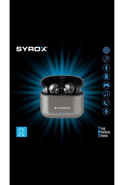 Genel Markalar Syrox MX25 TWS Bluetooth Kulaklık BT 5.3
