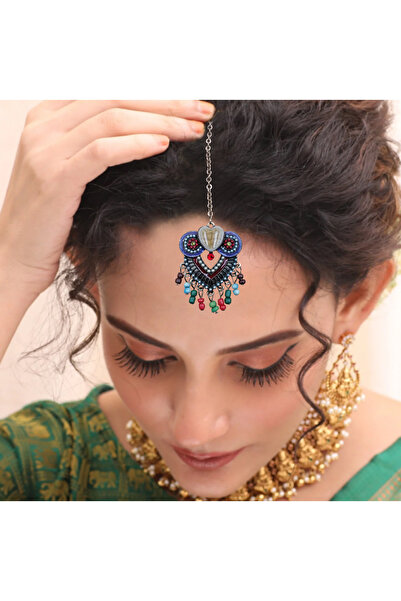 Kaftan Collection Indian forehead, Indian hair accessory