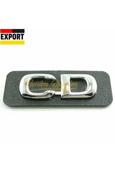 Genel Markalar Ön Kapı Çıtası Cd Yazısı Krom Opel Omega B, Astra G, Vectra B ...