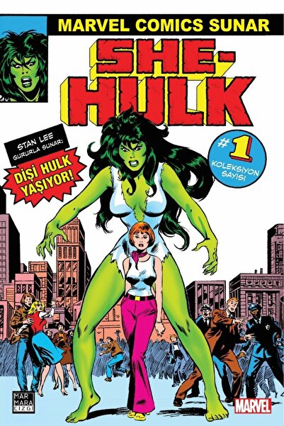 Genel Markalar She-Hulk #1 / Stan Lee / Marmara Çizgi / 9786256378599