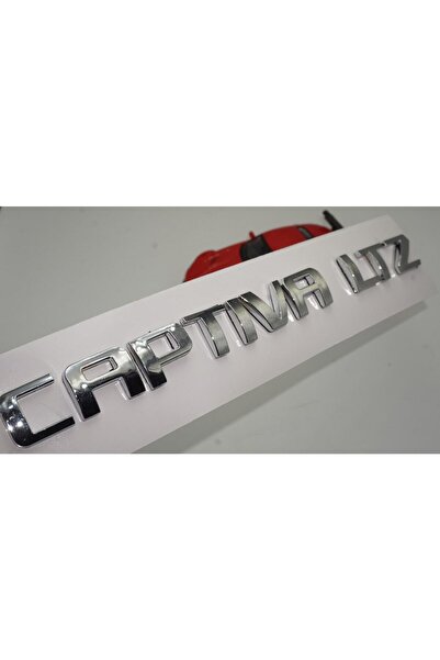EDEXPORT Chevrolet Captiva Ltz Bagaj 3m 3d Krom Abs Logo Amblem