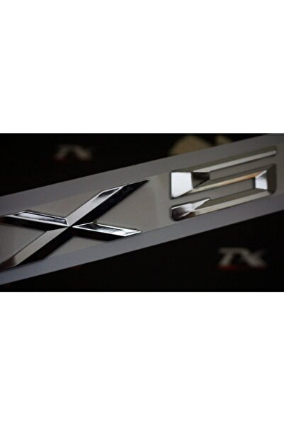 EDEXPORT Bmw X5 Bagaj Krom Metal 3m 3d Yazı Logo