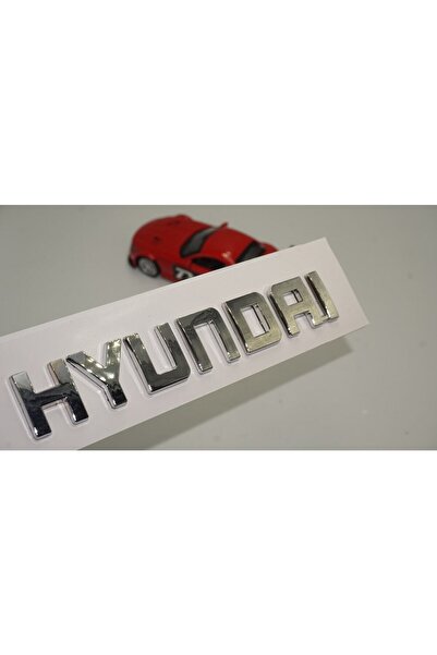 EDEXPORT Hyundai Bagaj 2009 2012 Uyumlu 3m 3d Krom Abs Logo Amblem