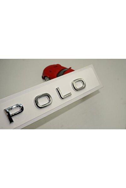 EDEXPORT Volkswagen Polo 2021+ Uyumlu Bagaj 3m 3d Yeni Nesil Krom Abs Yazı Lo...