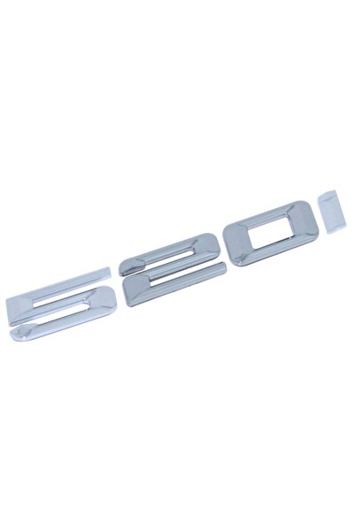 EDEXPORT E60 E39 F10 520i Bagaj Yazısı Krom 155mm 51147276219