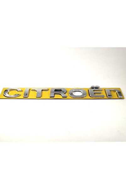 EDEXPORT Cıtroen C3 - C4 Uyumlu Büyük Bagaj Yazısı 185mm-17mm