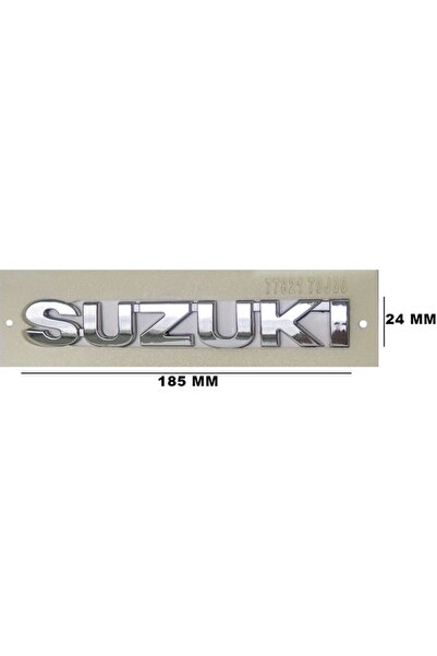 EDEXPORT Suzukı Bagaj Yazısı (185mm-24mm)