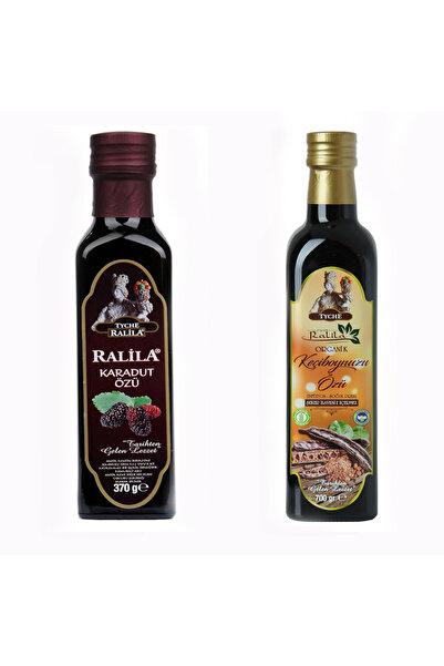 Durgun bebe Ralila Organik Keçiboynuzu Özü Karadut Özü Seti 2"li
