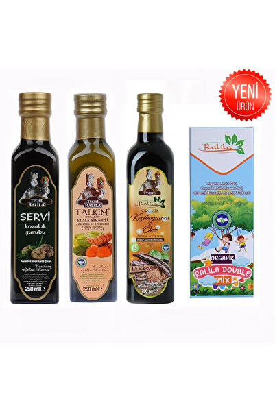 Durgun bebe Ralila Organik Double Mix Keçiboynuzu Zencefil Zerdeçal Servi Koz...