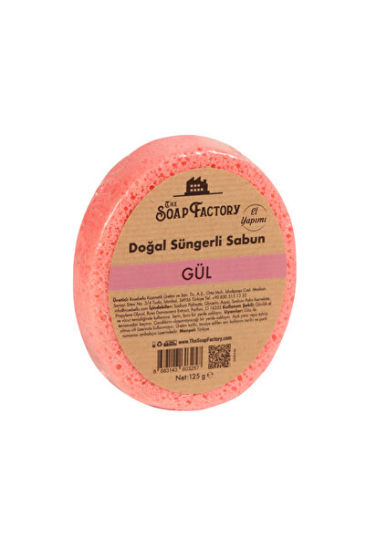 The Soap Factory Doğal Süngerli Gül Sabunu 125 G - Lüks - Tüm Cilt Tipleri Için