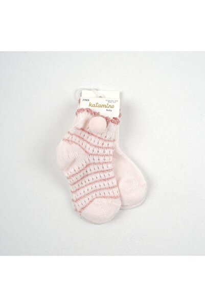 Katamino Esray 2-Piece Mesh Baby Socks with Accessories