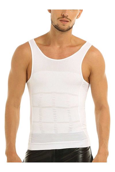 Mood Agenda Men's Body Shaper Chest and Belly Shaper Firming Breathable Athlete Corset