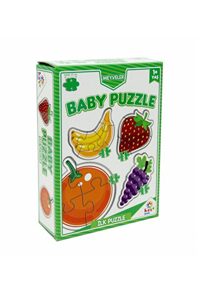 UTKU MATBAACILIK Puzzle Baby Meyveler 4 Büyük Parça - MAVİ SU DÜNYASI