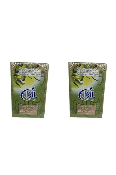 Işıl قالب صابون بزيت الزيتون 800 جرام × 2 عبوة