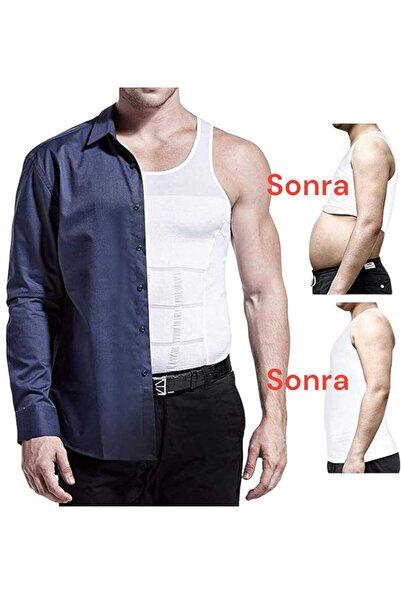 Mood Agenda Ανδρικό Body Shaper Σετ κορσέ 3 τεμαχίων για σύσφιξη στήθους και κοιλιάς