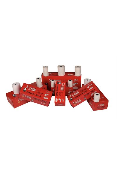BK ETİKET Bright Rollature - 56x16 Thermal Cash Register, 10 Pack Post Roll