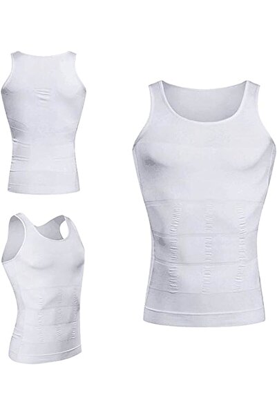 Mood Agenda Men's Body Shaper Chest and Belly Shaper Firming Breathable Athlete Corset Set of 3