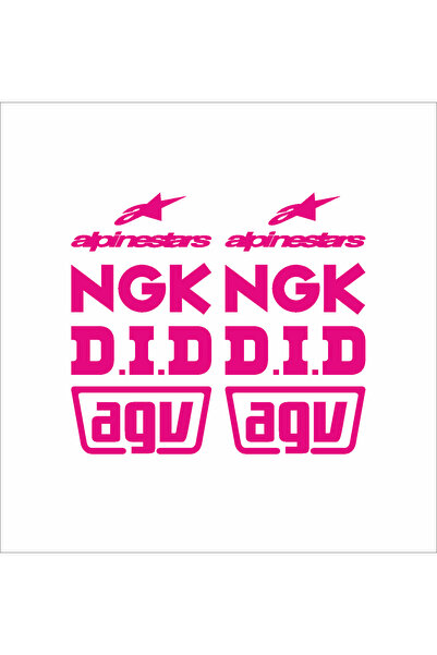 YAMANB ملصق Sponsor ملصق لحية السباق ملصق دراجة نارية 12 سم * 22.5 سم 2 قطعة