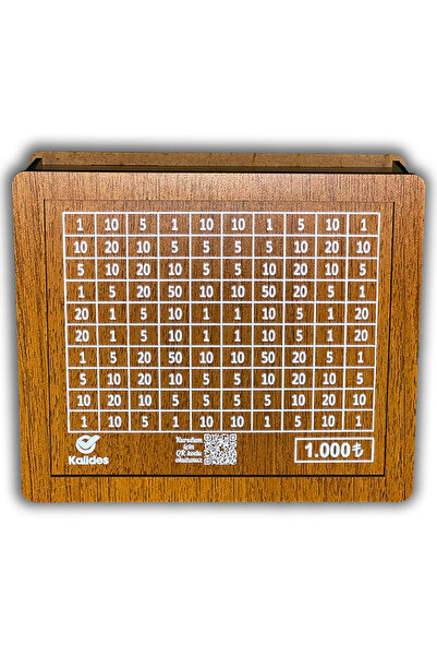 kalides Parabox - 1.000 Tl Kumbara - Para Biriktirme Hedef Kutusu