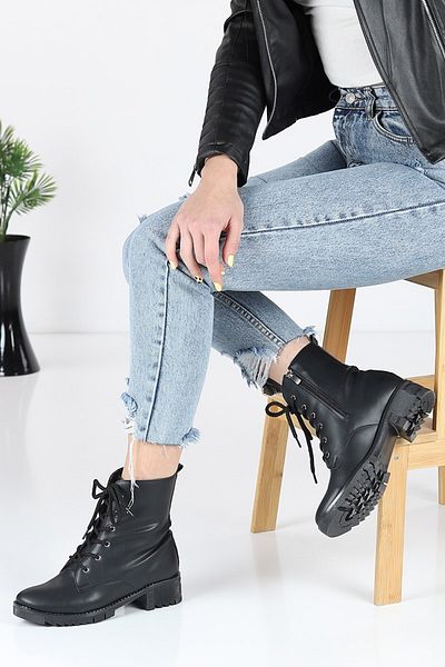 apelles Παπούτσια Γυναικεία Καθημερινά Lace-Up ΜΠΟΤΕΣ&ΜΠΟΤΕΣ&ΜΠΟΤΕΣ