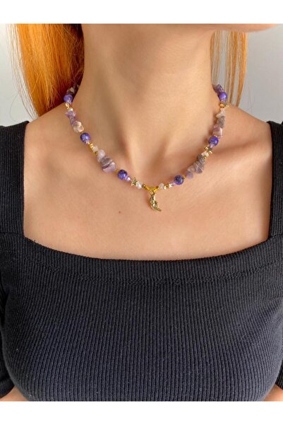 Beykan سلسلة احجار الجمشت الطبيعية