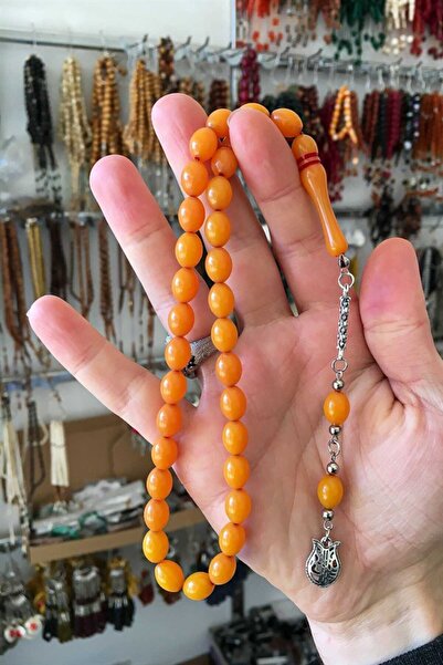 izmirpazarı مسبحة برتقالية - تفاصيل تصوير جميلة