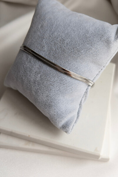 Karflake Gold İtalyan Model Zincir Zarif Çelik Kadın Bileklik