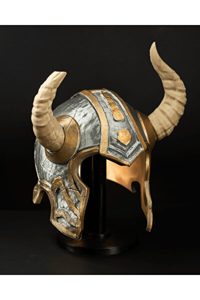 TuransoyCraft İskandinav Viking Kaskı Boynuzlu Cosplay Boynuzlu Viking Kaskı ...