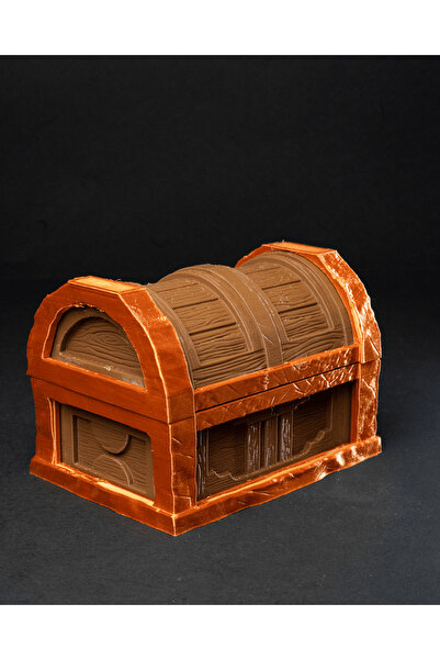 TuransoyCraft Cüceli Hazine Sandığı Oyuncak Hazine Sandığı Saklama Kutusu Büy...