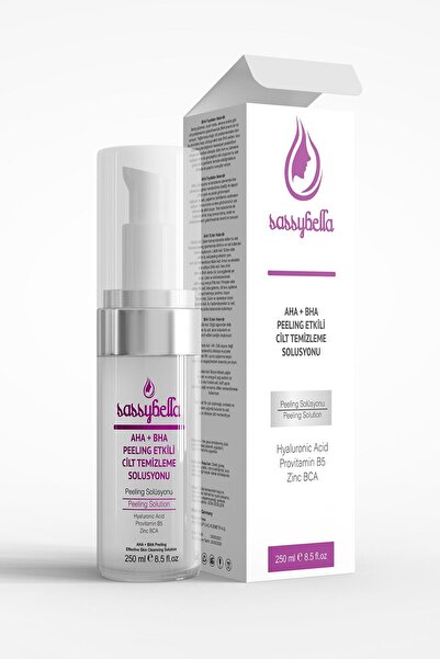 Besame Sassybella Aha+bha Peeling Etkili Temizleme Solusyonu 250 Ml