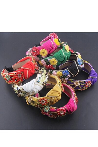 SEGRETO Bentita de dans împodobită Bentita de păr cu pietre de cristal floral...