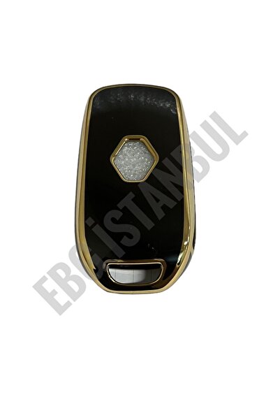 EBG İSTANBUL Renault Clio 5 Dacia Duster Switchblade 3 butoane Carcasa neagra pentru telecomandă