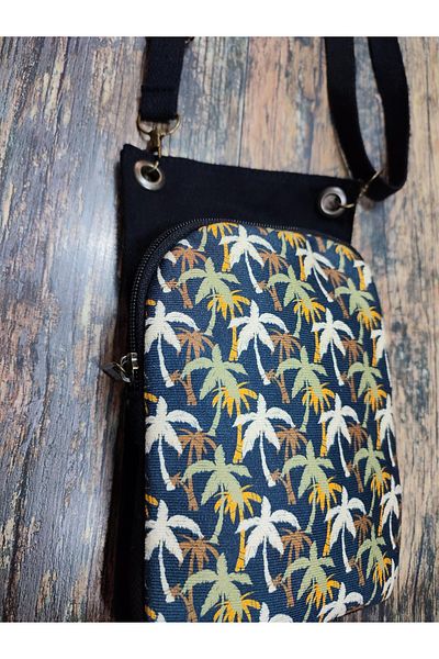 Street Bag Geantă de umăr - Negru - Model etnic