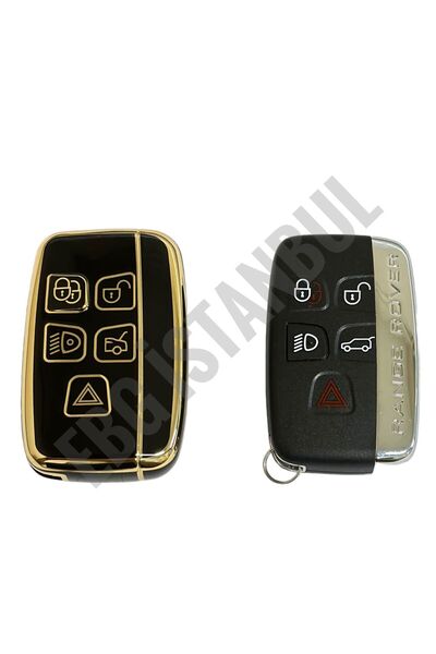 EBG İSTANBUL حافظة جهاز التحكم عن بعد لمفتاح السيارة باللون الأسود من لاند رو...