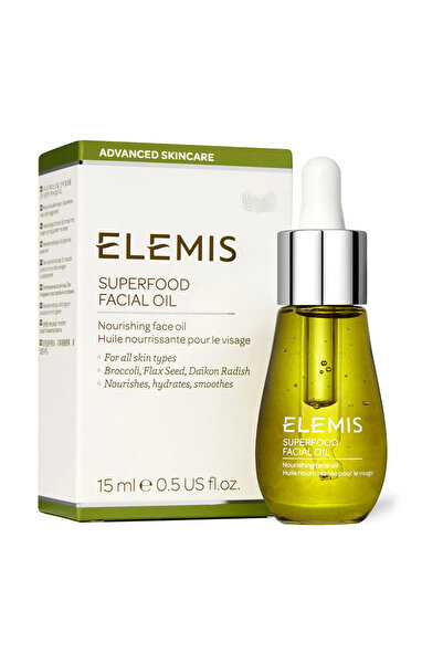 Elemis Superfood Facial Oil - Yaşlanma Karşıtı Ve Nemlendirici Yüz Bakım Yağı 15 Ml